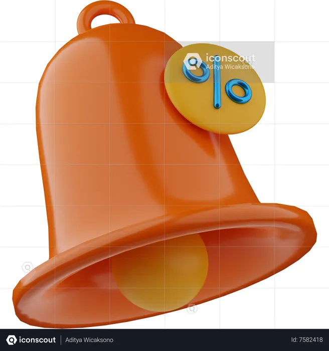 Notifications  3D Icon