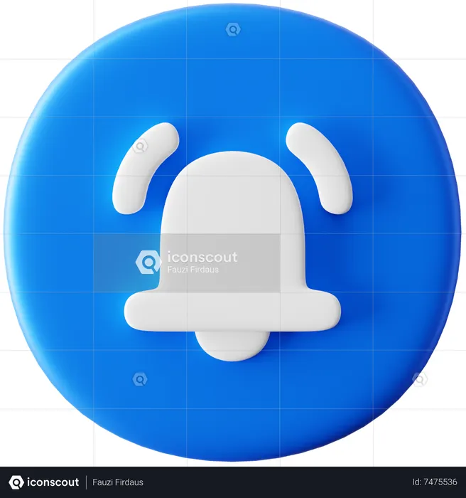 Notifications  3D Icon