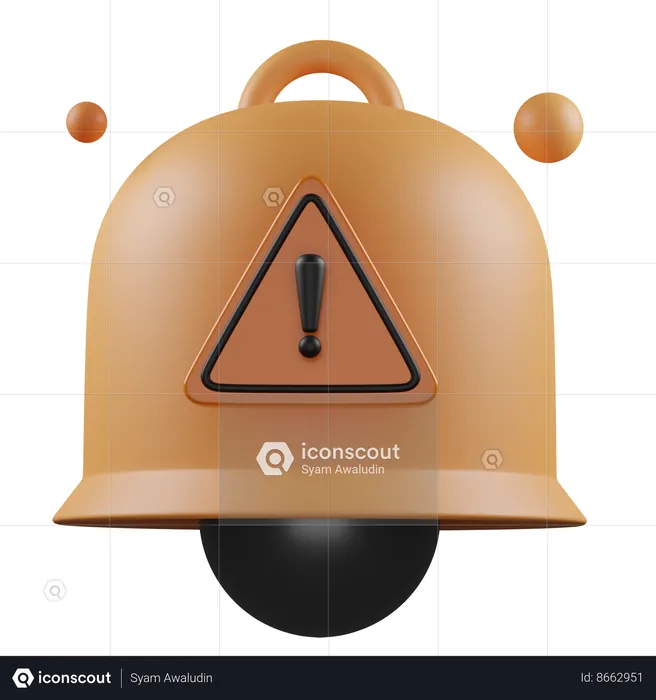 Alerte de notification  3D Icon