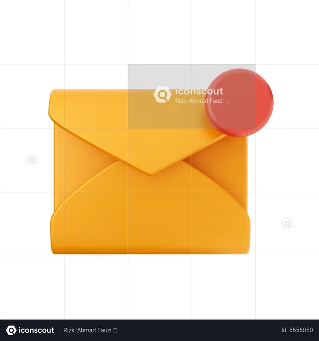 Nouveau courrier  3D Icon