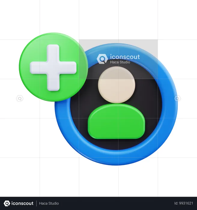 Nouvel employé  3D Icon