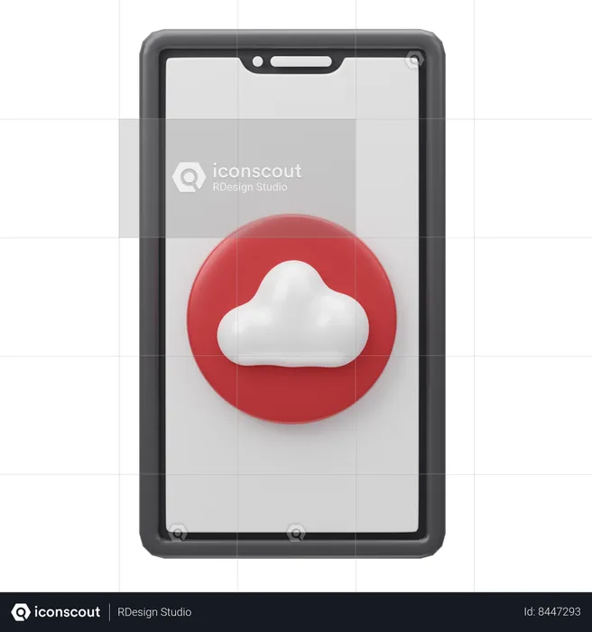 Nuage  3D Icon