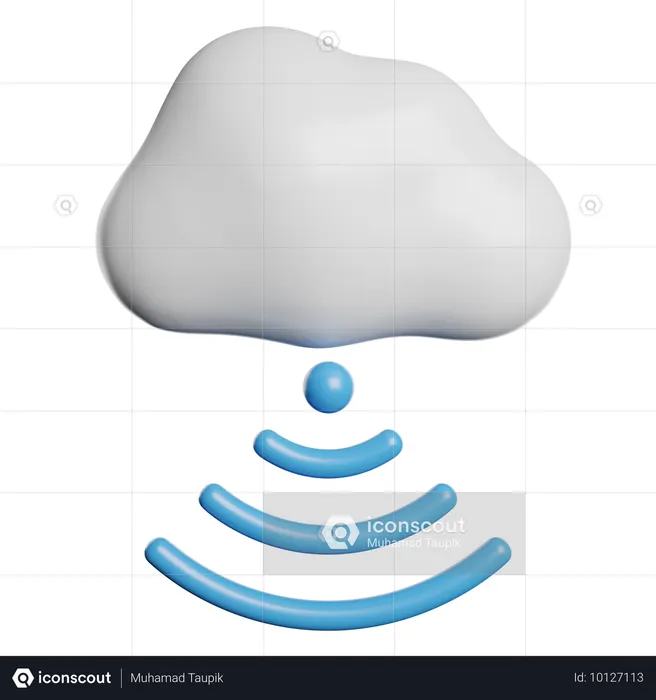 Nuage  3D Icon