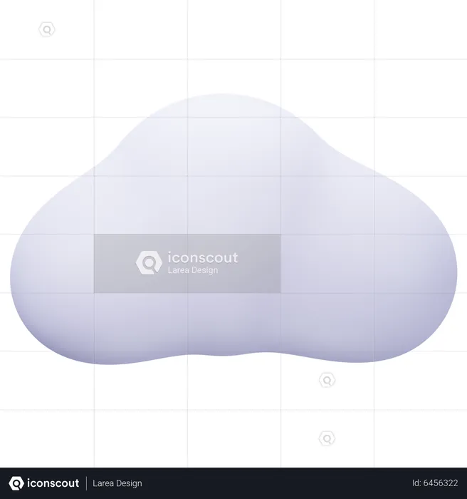 Nuage  3D Icon