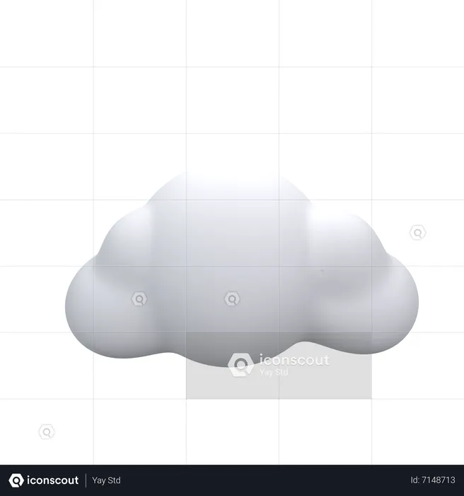 Nuage  3D Icon