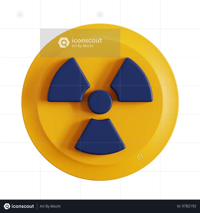 Nuclear  3D Icon