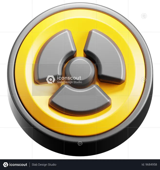 Nuclear  3D Icon