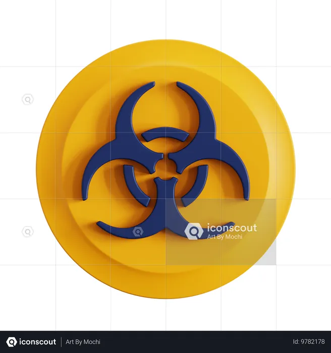 Nuclear Area  3D Icon