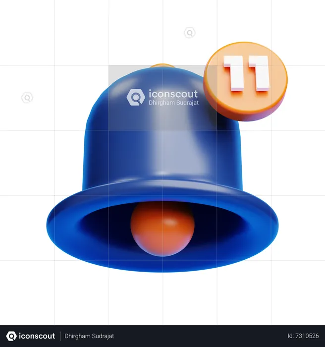 Nueva notificación  3D Icon