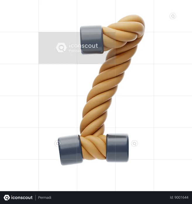Number 1  3D Icon