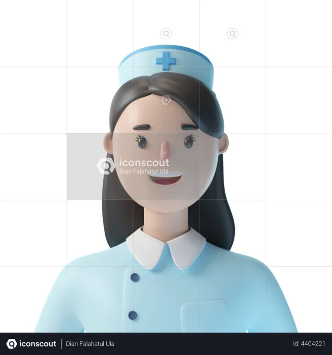 Nurse  3D Illustration