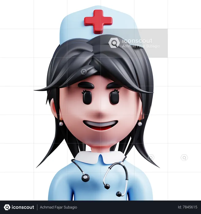 Nurse  3D Icon