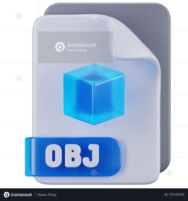 OBJ-Datei  3D Icon