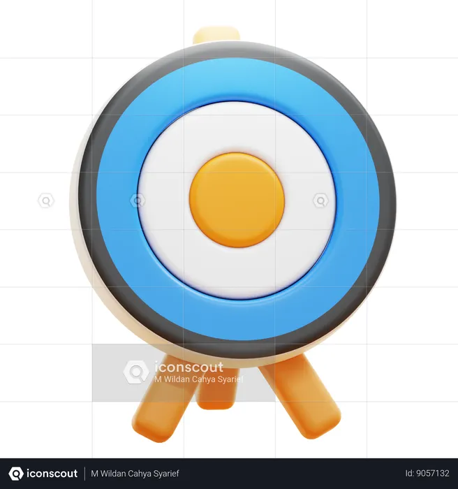 Objetivo  3D Icon