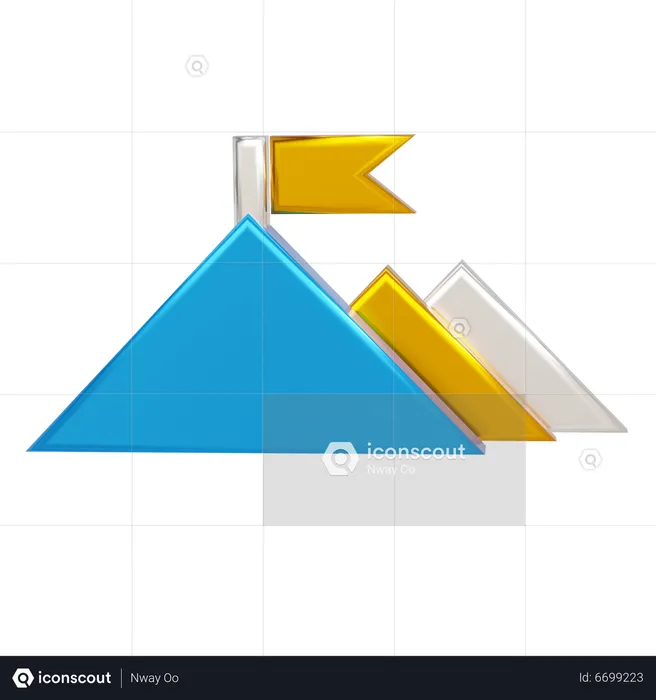 Meta  3D Icon