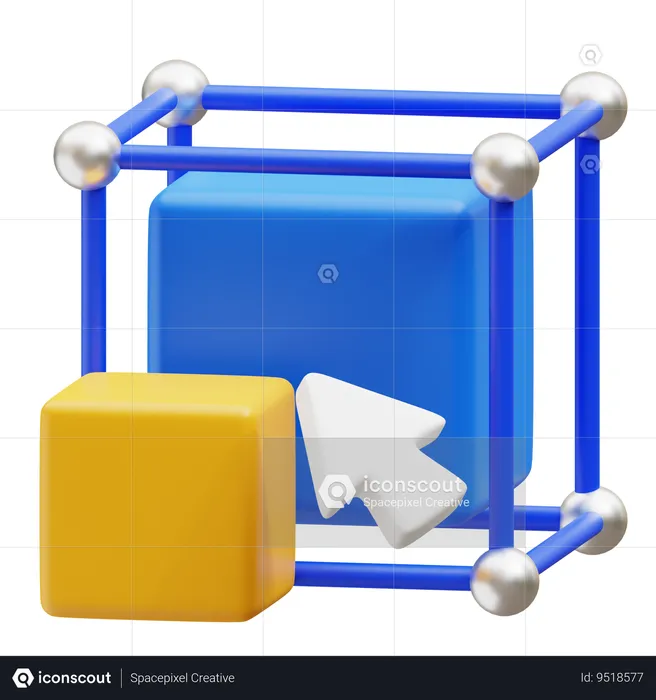 Objeto em escala 3D  3D Icon