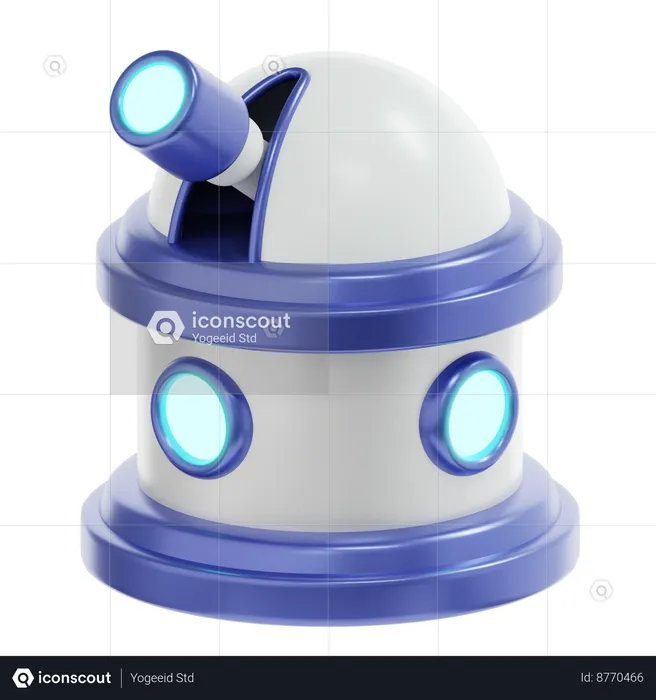 Observatorio  3D Icon