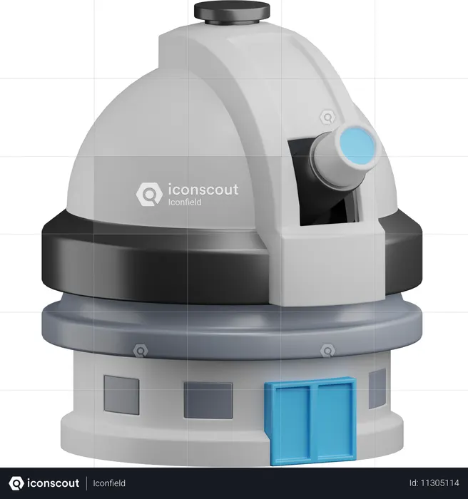 Observatório  3D Icon