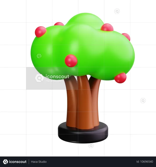 Obstgarten  3D Icon