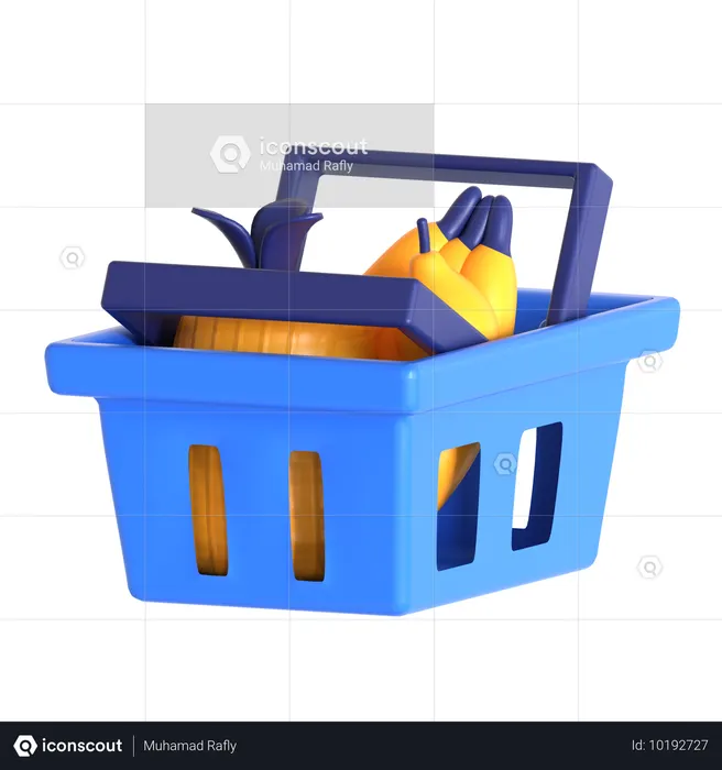 Obstwagen  3D Icon