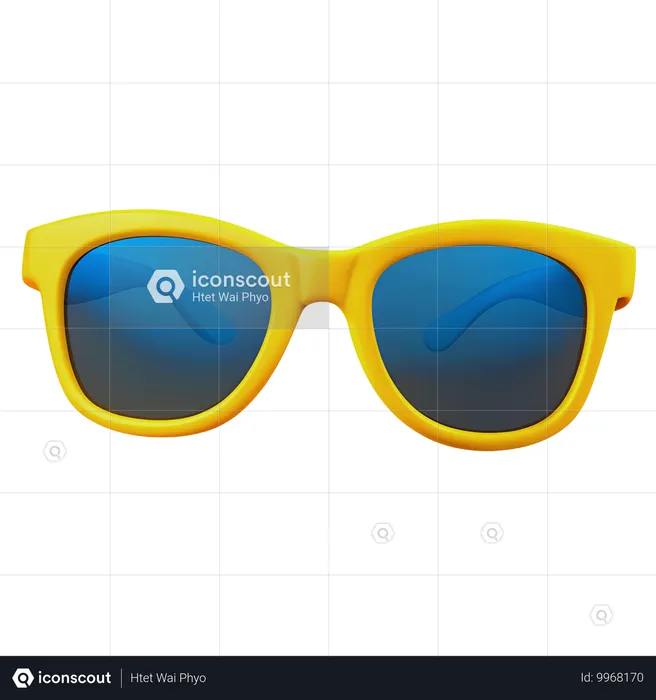 Oculos de sol  3D Icon