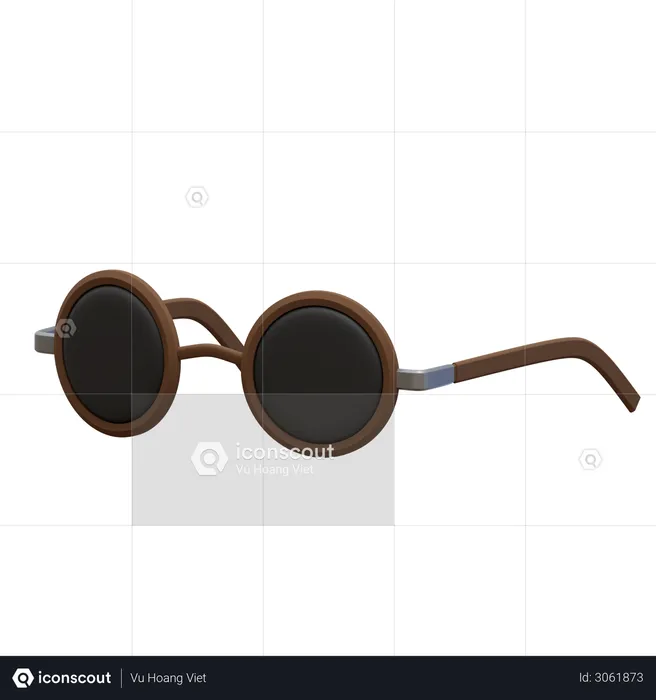 Oculos de sol  3D Illustration