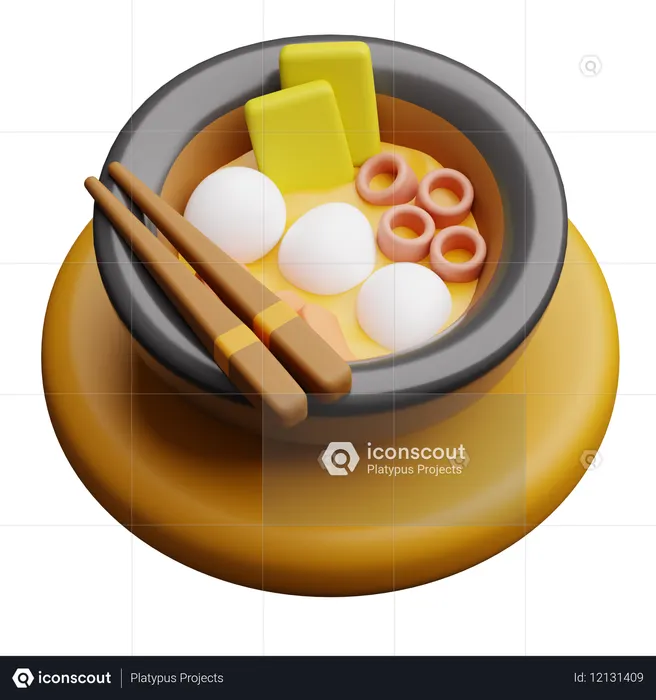 Oden  3D Icon
