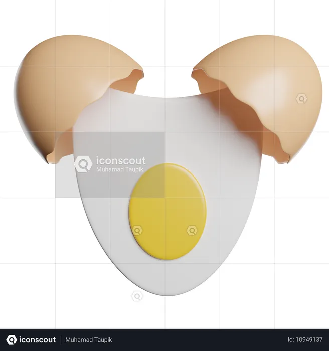 Œuf  3D Icon