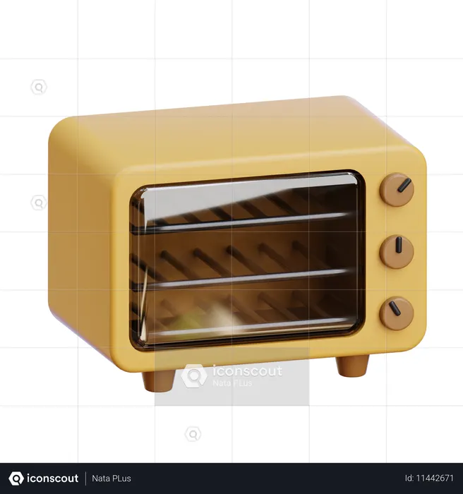Ofen  3D Icon