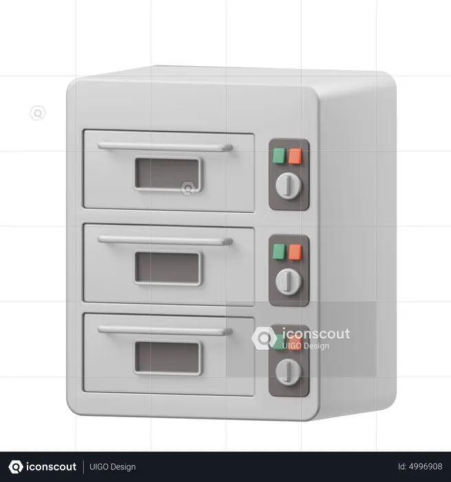 Ofen  3D Icon