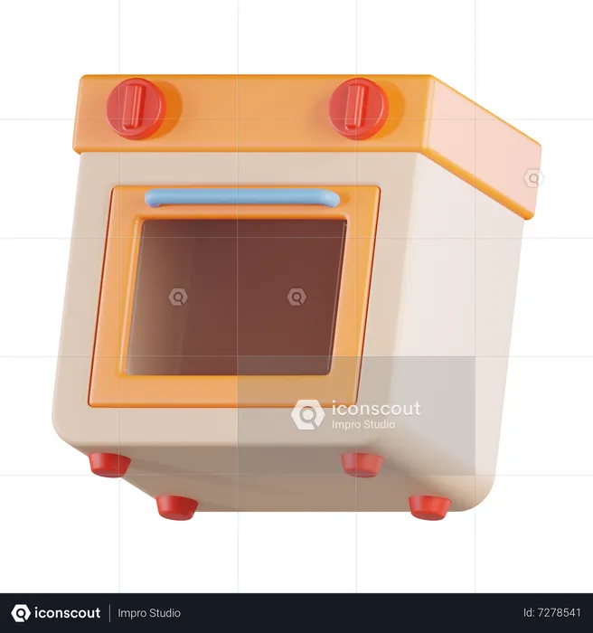 Ofen  3D Icon