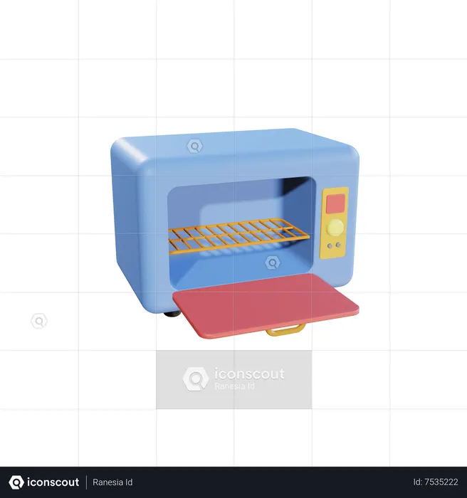 Ofen  3D Icon
