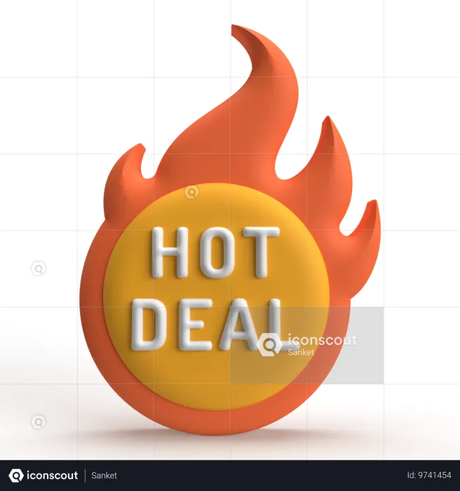 Oferta especial  3D Icon