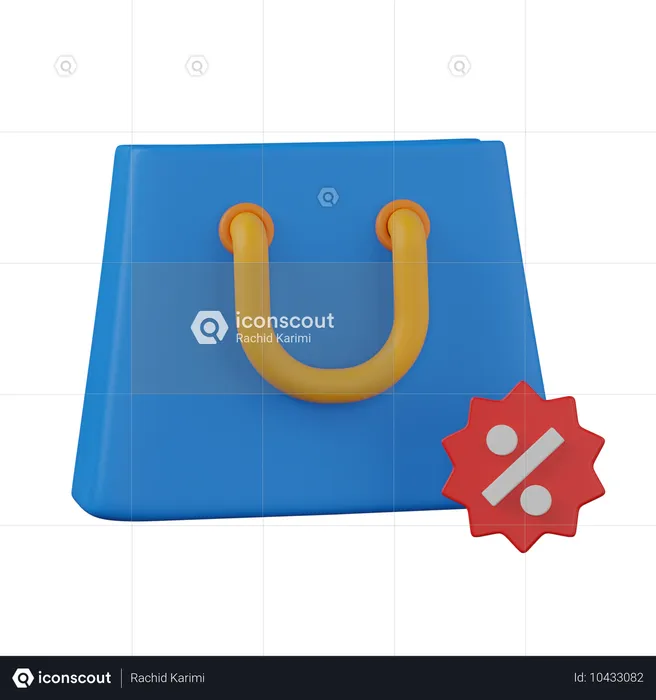 Oferta de compras  3D Icon