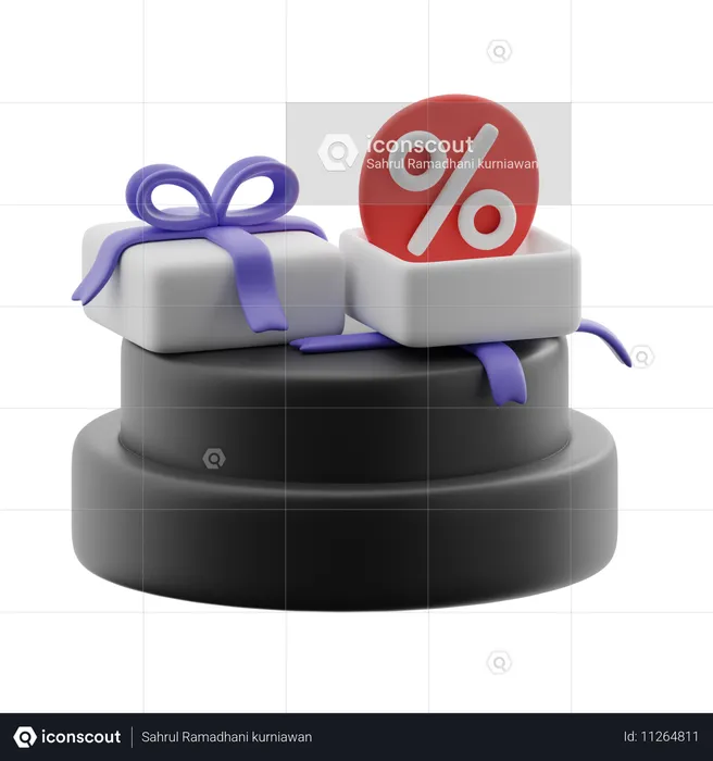 Oferta de compras  3D Icon