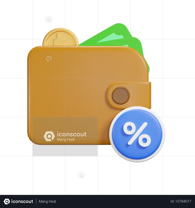 Oferecer pagamento  3D Icon