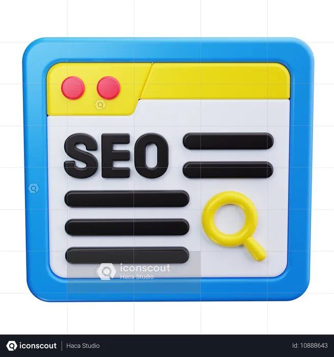 페이지 외부  3D Icon