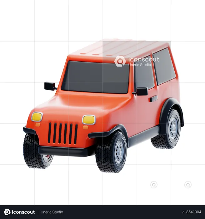 Off Road Vehicle  3D Icon