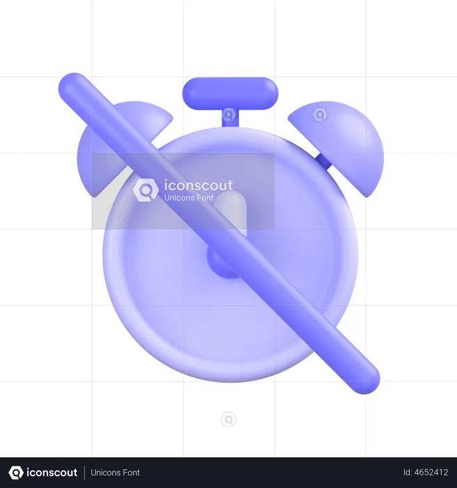 Off Stopwatch  3D Icon