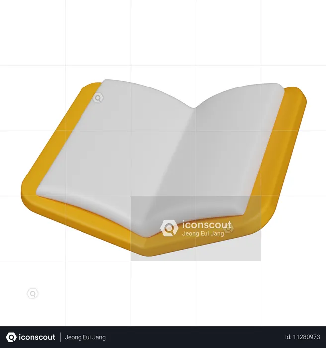 Offenes Buch  3D Icon