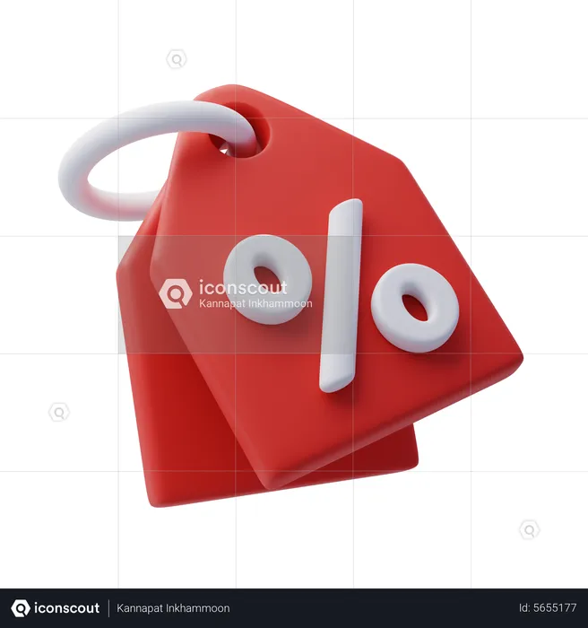 Offer Tag  3D Icon