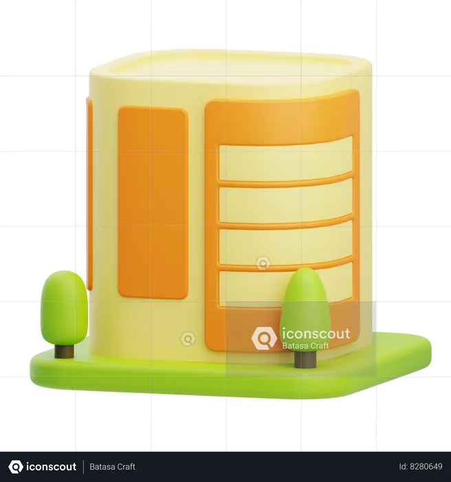 Office  3D Icon