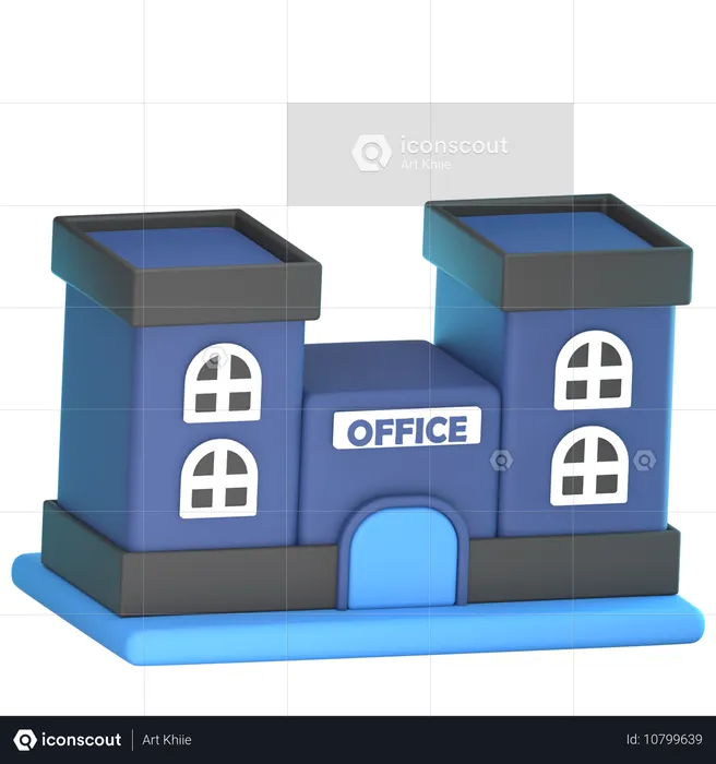 Office  3D Icon