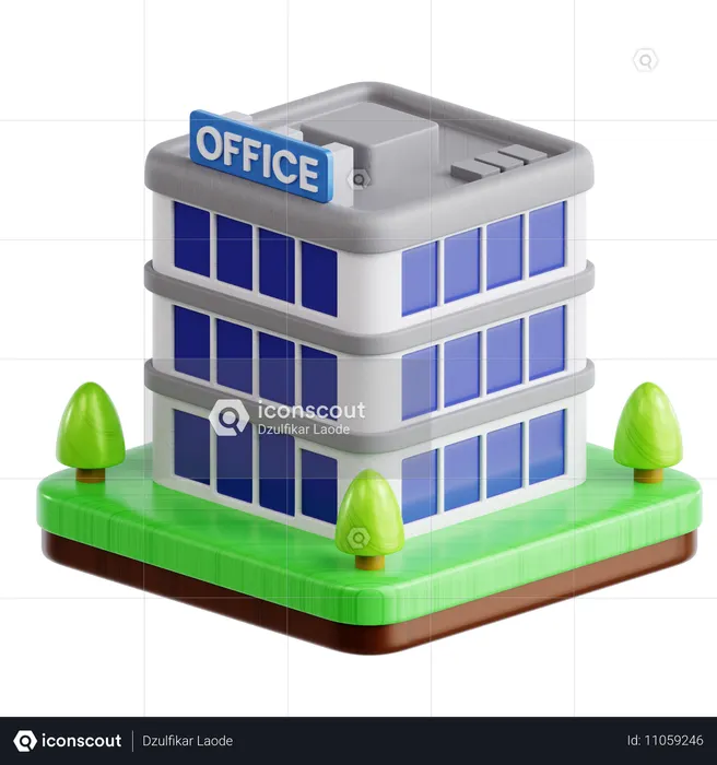 Office  3D Icon