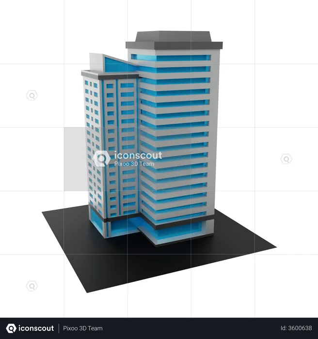 Office  3D Illustration