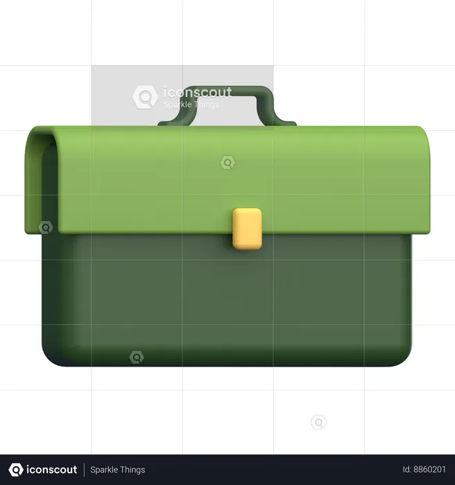 Office Bag  3D Icon