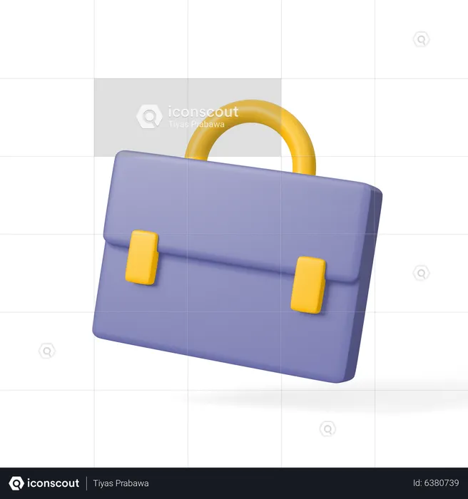 Office Bag  3D Icon