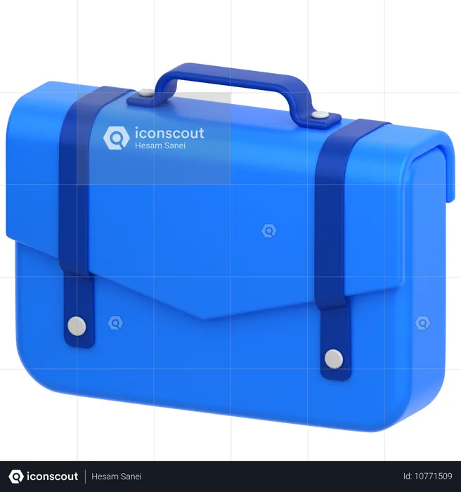 Office Bag  3D Icon