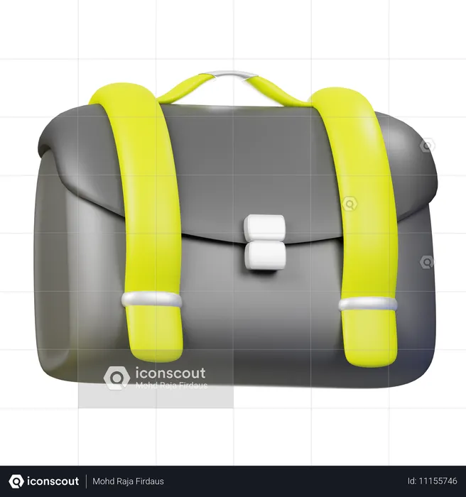 Office Bag  3D Icon