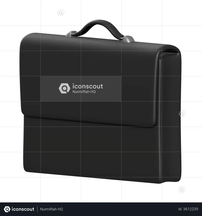 Office Bag  3D Illustration